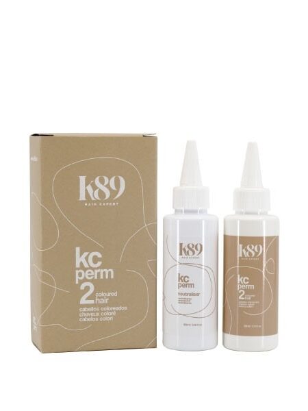 Permanent par kit de ondulare Nr. 2 pentru par vopsit